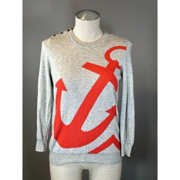 Joie Anchor Sweater in Gray Cashmere Blend Size XS - Picture 1 of 5